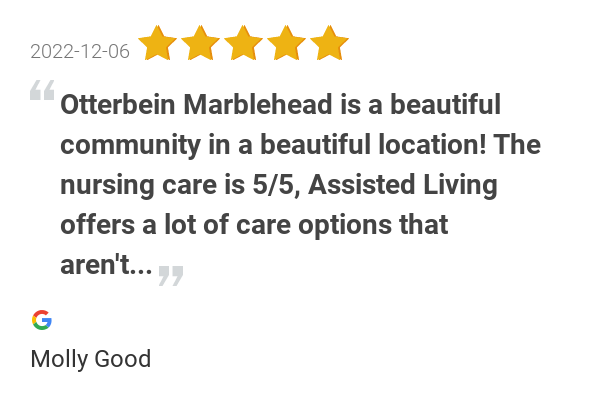 Otterbein Marblehead SeniorLife Community CCRC & Nursing