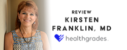 Review Kirsten Franklin, MD on Healthgrades