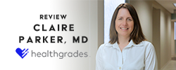 Review Claire Parker, MD on Healthgrades