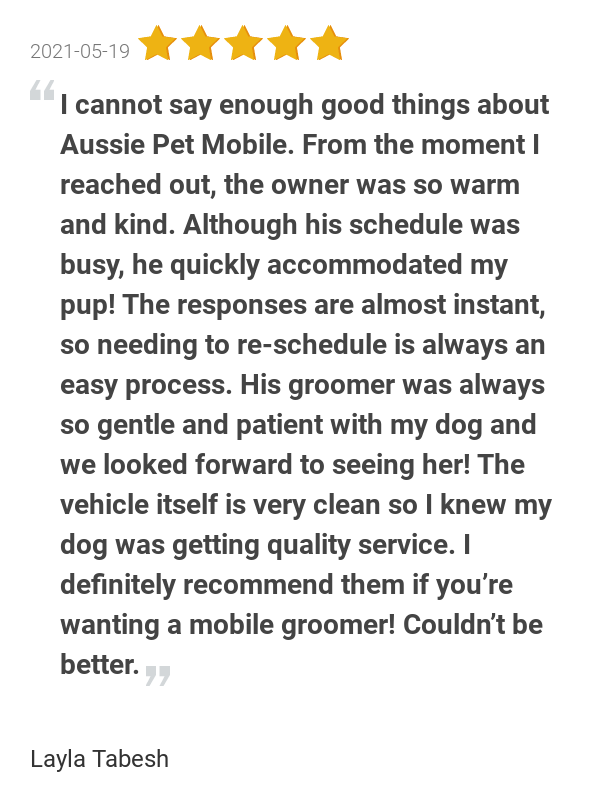 Reviews Aussie Pet Mobile North Indianapolis