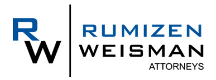 Rumizen Weisman Attorneys: Home