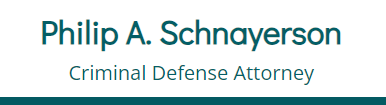 Philip A. Schnayerson, Criminal Defense Attorney: Home